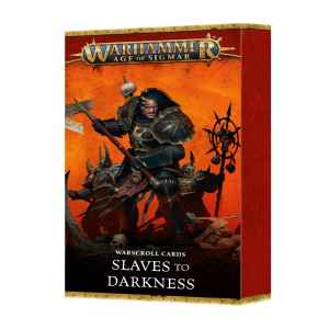 Warscroll Card: Slaves To Darkness (eng)