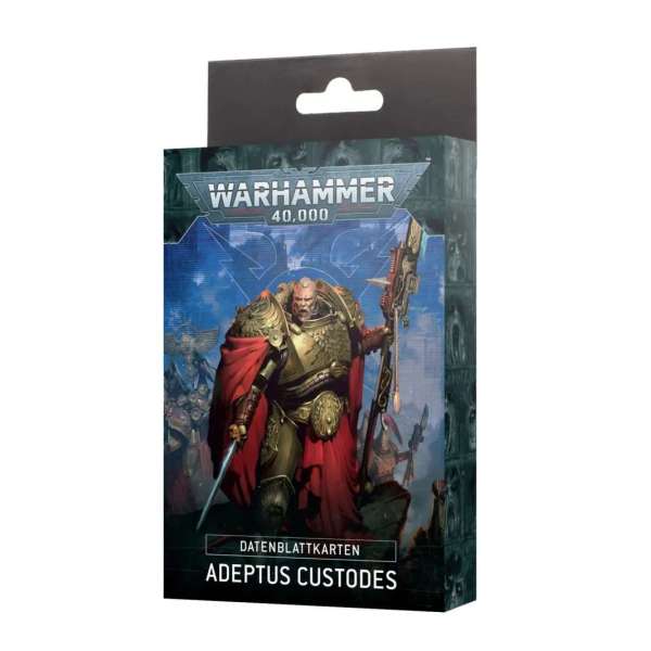 Datenblattkarten: Adeptus Custodes (Deutsch)