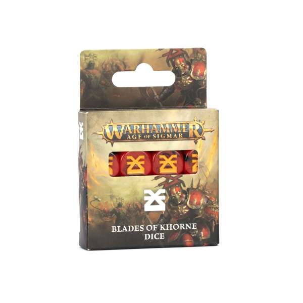 Blades Of Khorne Dice