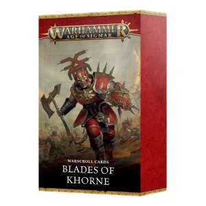 Warscroll Cards: Blades Of Khorne (Eng)