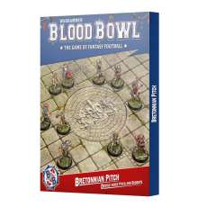 Blood Bowl: Bretonnian Team Pitch & Dugouts