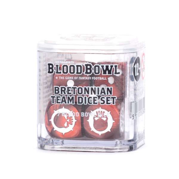 Blood Bowl: Bretonnian Team Dice Set
