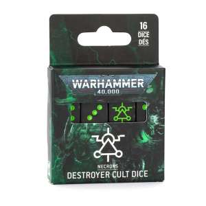 Necrons: Destroyer Cult Dice LIMITED
