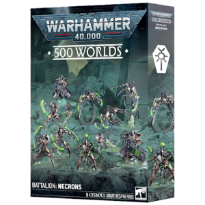 500 Worlds Battalion: Necrons LIMITED