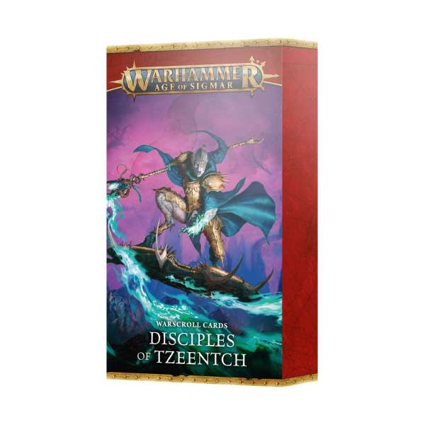 Warscroll Cards: Disciples Tzeentch Eng