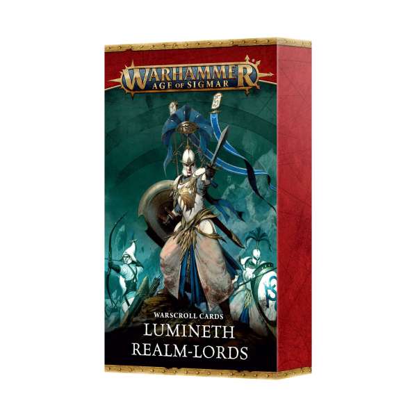 Warscroll Cards: Lumineth Realmlords Eng