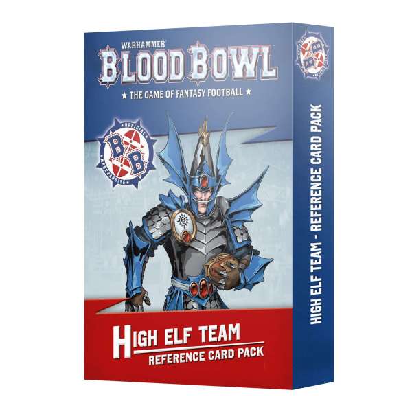 Blood Bowl:high Elf Team Reference Cards