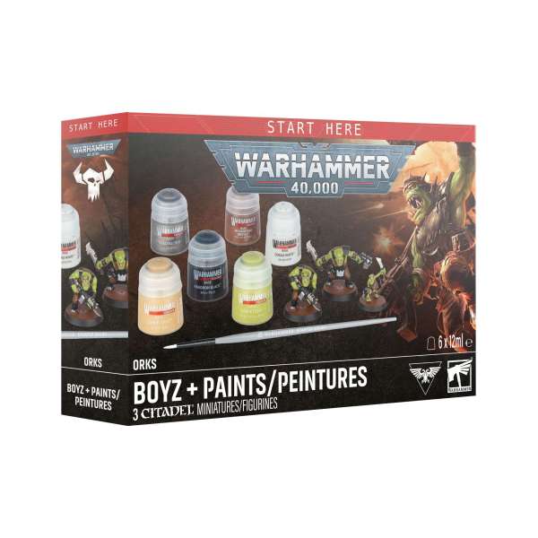 Orks + Paints Ger/Fre/Ita/Dut/Cz/Sl