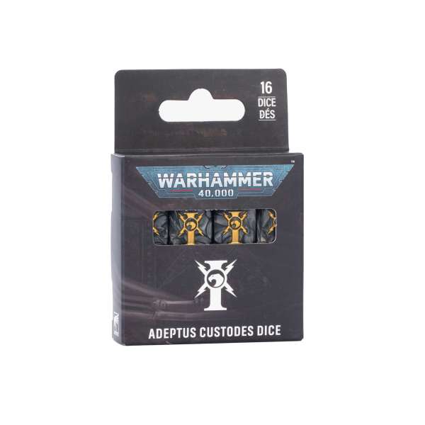 Warhammer 40000: Adeptus Custodes Dice