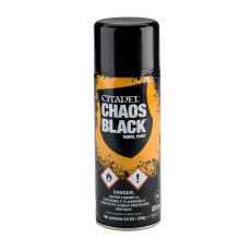 Chaos Black Spray Paint (400ml)