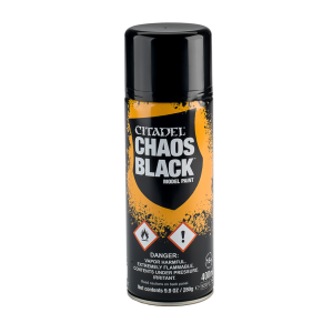 Chaos Black Spray Paint (400ml)